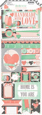 BB-Pincushion Handmade with Love Sticker Sheet